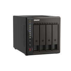 QNAP TS-453E NAS Tower Intel® Celeron® J6412 8 GB 0 TB QNAP QTS Nero