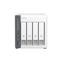 QNAP TS-433 NAS Tower ARM Cortex-A55 4 GB 0 TB QNAP QTS Bianco