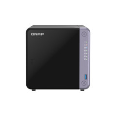 QNAP TS-432X-4G server NAS e di archiviazione Tower Alpine Alpine AL-524 4 GB DDR4 QNAP QTS Nero