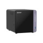 QNAP TS-432X-4G server NAS e di archiviazione Tower Alpine Alpine AL-524 4 GB DDR4 QNAP QTS Nero