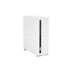 QNAP TS-133 server NAS e di archiviazione Tower Cortex-A55 2 GB DDR4 0 TB QNAP Turbo System Bianco