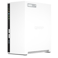 QNAP TS-233 server NAS e di archiviazione Tower ARM Cortex-A55 2 GB 0 TB QNAP QTS Bianco