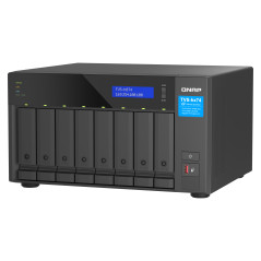 QNAP TVS-h874 NAS Tower Intel® Core™ i7 32 GB DDR4 0 TB QuTS hero Nero