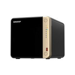 QNAP TS-464 NAS Tower Intel® Celeron® N5095 8 GB DDR4 0 TB QNAP QTS Nero