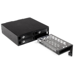 StarTech.com Backplane mobile per rack hot-swap 5,25" a 4 alloggiamenti HDD SATA SAS da 2,5" - 6 Gbps