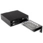 StarTech.com Backplane mobile per rack hot-swap 5,25" a 4 alloggiamenti HDD SATA/SAS da 2,5" - 6 Gbps