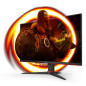 AOC G2 24G2SPAE/BK LED display 60,5 cm (23.8") 1920 x 1080 Pixel Full HD Nero, Rosso