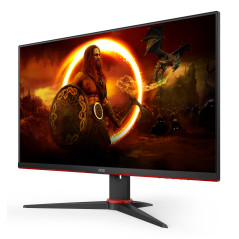 AOC G2 24G2SPAE BK LED display 60,5 cm (23.8") 1920 x 1080 Pixel Full HD Nero, Rosso