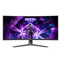 AOC AGON PRO AG346UCD Monitor PC 86,4 cm (34") 3440 x 1440 Pixel Wide Quad HD QD-OLED Nero, Grigio