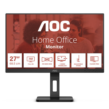 AOC E3 27E3QAF LED display 68,6 cm (27") 1920 x 1080 Pixel Full HD Nero