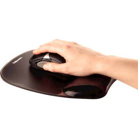 Fellowes 9112101 tappetino per mouse Nero