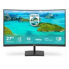 Philips E Line 271E1SCA/00 LED display 68,6 cm (27") 1920 x 1080 Pixel Full HD LCD Nero