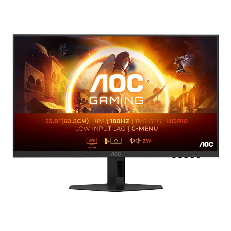 AOC 24G4XE Monitor PC 60,5 cm (23.8") 1920 x 1080 Pixel Full HD LCD Nero, Grigio