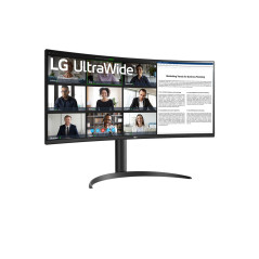 LG 34BR55QC-B Monitor PC 86,4 cm (34") 3440 x 1440 Pixel Wide Quad HD LCD Nero