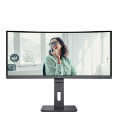 AOC CU34P3CV Monitor PC 86,4 cm (34") 3440 x 1440 Pixel UltraWide Quad HD LED Nero