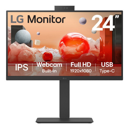 LG 24BA850-B Monitor PC 60,5 cm (23.8") 1920 x 1080 Pixel Full HD Nero