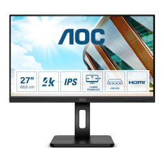 AOC P2 U27P2 LED display 68,6 cm (27") 3840 x 2160 Pixel 4K Ultra HD Nero