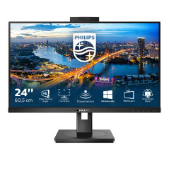 Philips B Line 242B1H/00 LED display 60,5 cm (23.8") 1920 x 1080 Pixel Full HD Nero