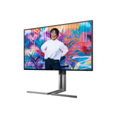 AOC U27U3CV Monitor PC 68,6 cm (27") 3840 x 2160 Pixel 4K Ultra HD LCD Nero