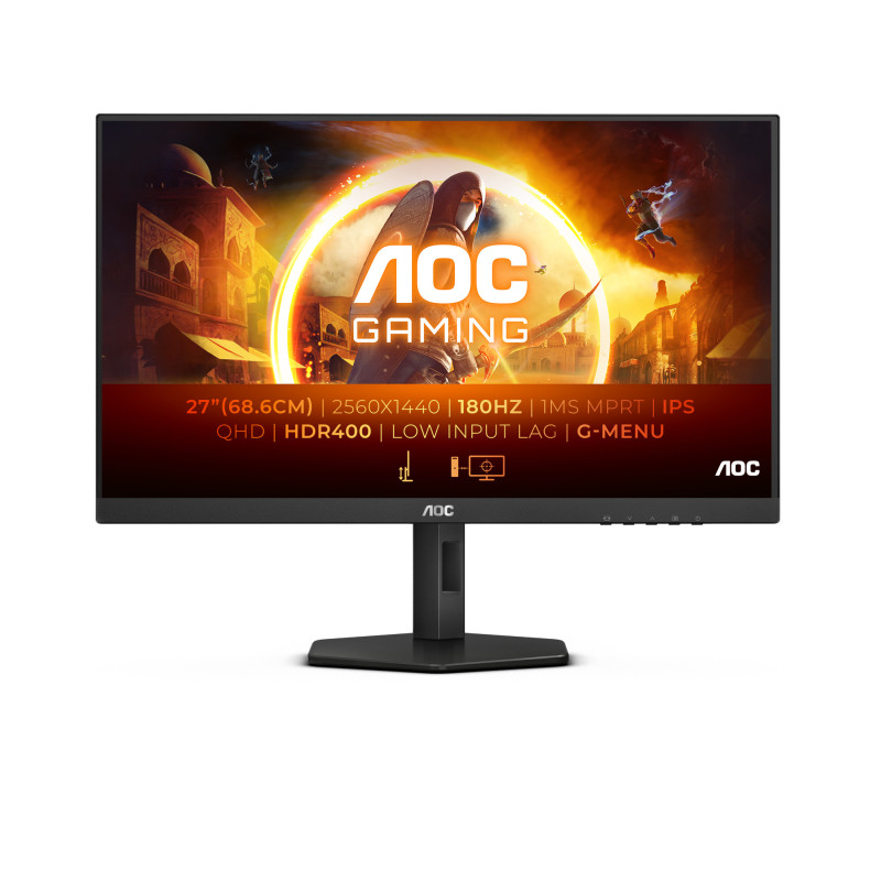 AOC Q27G4X LED display 68,6 cm (27") 2560 x 1440 Pixel Quad HD LCD Nero