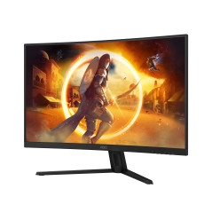 AOC G4 CQ32G4VE Monitor PC 81,3 cm (32") 2560 x 1440 Pixel Quad HD LCD Nero, Grigio