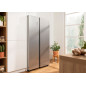 Hisense RS711N4ACE frigorifero side-by-side Libera installazione 550 L E Acciaio inox