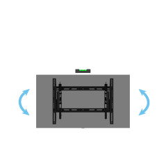 Multibrackets 6299 Supporto TV a parete 2,18 m (86") Nero