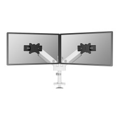 Neomounts DS65S-950WH2 Braccio per monitor 24-34" - molla a gas - Topfix - multiregolabile - 180°-stop