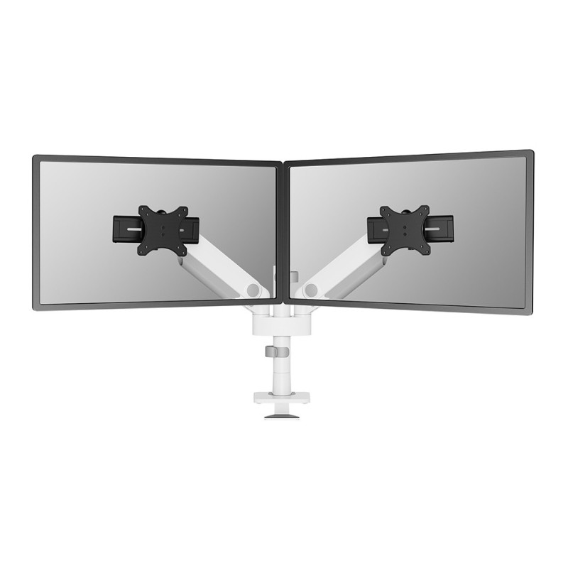 Neomounts DS65S-950WH2 Braccio per monitor 24-34" - molla a gas - Topfix - multiregolabile - 180°-stop