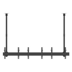 Multibrackets 3507 Supporto per display espositivi 165,1 cm (65") Nero