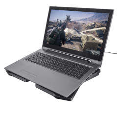 Trust GXT 278 base di raffreddamento per laptop 43,9 cm (17.3") Nero