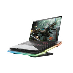 Trust GXT 1126 Aura base di raffreddamento per laptop 43,2 cm (17") 700 Giri min Nero