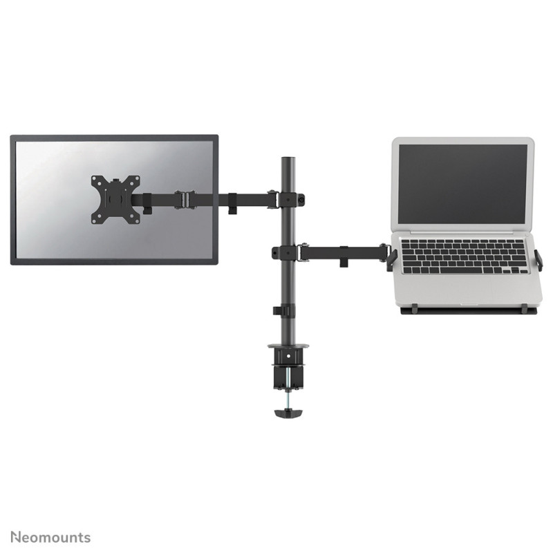 Neomounts FPMA-D550NOTEBOOK Braccio per monitor con supporto per laptop 10-32"