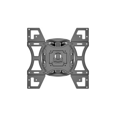 Multibrackets 5266 Supporto TV a parete 177,8 cm (70") Nero