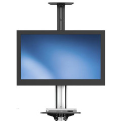 StarTech.com Carrello TV per Schermo da 32" a 75" - Regolazione Altezza One-Touch