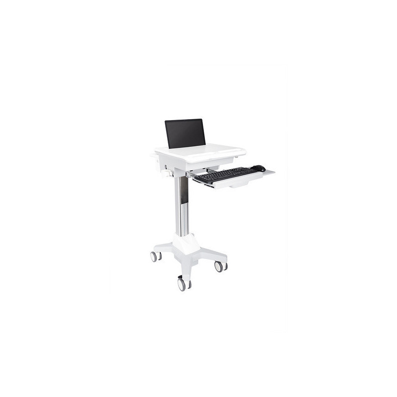 Multibrackets 0766 carrello e supporto multimediale Argento, Bianco Computer portatile Carrello multimediale