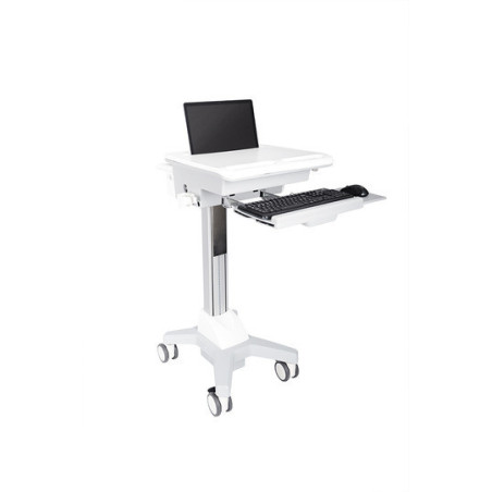 Multibrackets 0766 carrello e supporto multimediale Argento, Bianco Computer portatile Carrello multimediale