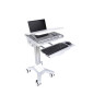 Multibrackets 0766 carrello e supporto multimediale Argento, Bianco Computer portatile Carrello multimediale