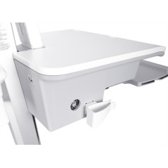 Multibrackets 0766 carrello e supporto multimediale Argento, Bianco Computer portatile Carrello multimediale