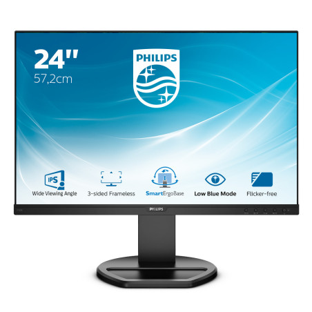 Philips 230B8QJEB/00 Monitor PC 57,1 cm (22.5") 1920 x 1200 Pixel WUXGA LED Nero