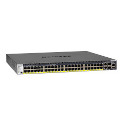 NETGEAR M4300-52G-PoE+ 550W PSU Gestito L2 L3 L4 Gigabit Ethernet (10 100 1000) Supporto Power over Ethernet (PoE) 1U Nero