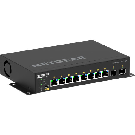 NETGEAR GSM4210PX-100EUS switch di rete Gestito L2/L3 Gigabit Ethernet (10/100/1000) Supporto Power over Ethernet (PoE) Nero