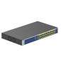 NETGEAR GS524PP Non gestito Gigabit Ethernet (10/100/1000) Supporto Power over Ethernet (PoE) Grigio