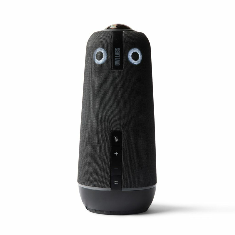 Owl Labs Meeting Owl 4+ - Videocamera per videoconferenza intelligente 4K a 360°, microfono e altoparlante (fuoco automatico