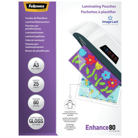 Fellowes 5396403 pellicola per plastificatrice 25 pz