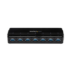 StarTech.com HUB USB 3.0 a 7 porte alimentato - Perno e concentratore USB 3.0 ultra veloce - Nero