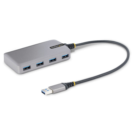 StarTech.com Hub USB a 4 porte - Hub USB 3.0 5Gbps alimentato via bus - Hub splitter da USB-A a 4x USB-A portatile per