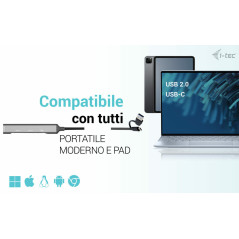 i-tec USB-C USB-A Metal HUB 1x USB 3.0 + 3x USB 2.0