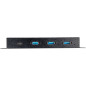 StarTech.com HB31C3A1CME hub di interfaccia USB 3.2 Gen 2 (3.1 Gen 2) Type-C 10000 Mbit/s Nero