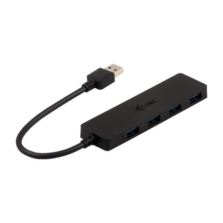 i-tec Advance U3HUB404 hub di interfaccia USB 3.2 Gen 1 (3.1 Gen 1) Type-A 5000 Mbit/s Nero